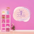 thumbnail image 3 of Obstacles are What You See Sports Inspirational Quote Vinyl Wall Design Wall Art Sticker Designs Vinyl Stickers For Home House Walls Rooms Windows Bedroom Decoration Size (26x26 inch), 3 of 3