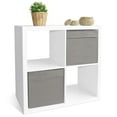 thumbnail image 2 of CAPHAUS Cube Room Organizer, Storage Divider, Bookcase, Extra Thick Exterior, Colors Available in Espresso and White, 2 of 3