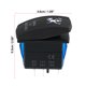 thumbnail image 3 of Burn Ya Bastard Rocker Switch 5Pin On-Off Blue LED Light 12V/24V Switch Jumper Wires Set para Jeep Boat Car Truck, 3 of 8