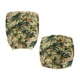 thumbnail image 3 of FKELYI Retro Palm Tree Print 2 Piece Office Chair Covers for Home Decor Washable Computer Chair Slipcover Desk Chair Protective Covers for Backrest & Cushion, 3 of 7