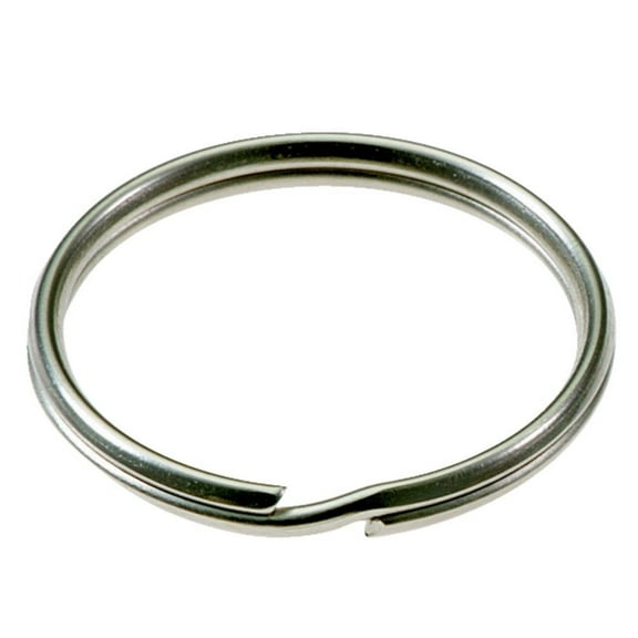 Lucky Line Split Key Ring - Nickel - Pack of 1