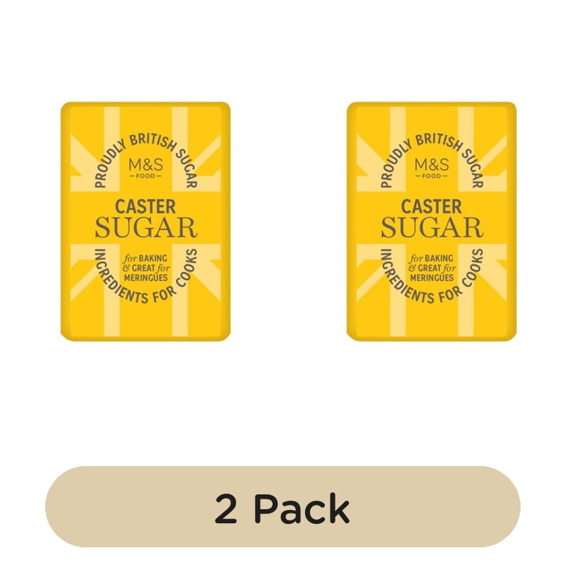 M&S British Caster Sugar 1kg, British Import (Pack of 2)
