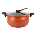 thumbnail image 1 of simhoa Chinese Pressure Cooker Home Use Soup Meat Pot for Pasta Noodle Cereals Milk orange, 1 of 8