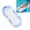 Blue, variant on Inflatable Pool Floats Lounger for Adults, Mesh Water Hammock Floating Mat with Headrest, Pool Raft for Swimming Pool Beach Lake Summer Party Relaxation(Rainbow,145X65CM)