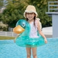 thumbnail image 1 of Flotador de natación inflable Flexible shamjiam Anillo de flotador de natación verde, 1 of 9