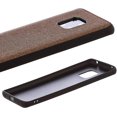thumbnail image 4 of IBAOLE Canvas Rubberized Texture Plastic Phone Case Compatible with Huawei Mate 20 Pro. Dark Blue Brown, 4 of 4