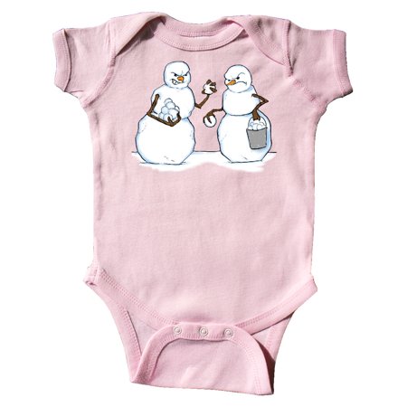 

Inktastic Snowmen Army Gift Baby Boy or Baby Girl Bodysuit