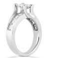 thumbnail image 2 of Pompeii 1 1/6ct Channel Set Diamond Ring 14K White Gold (H/I,I1), 2 of 3