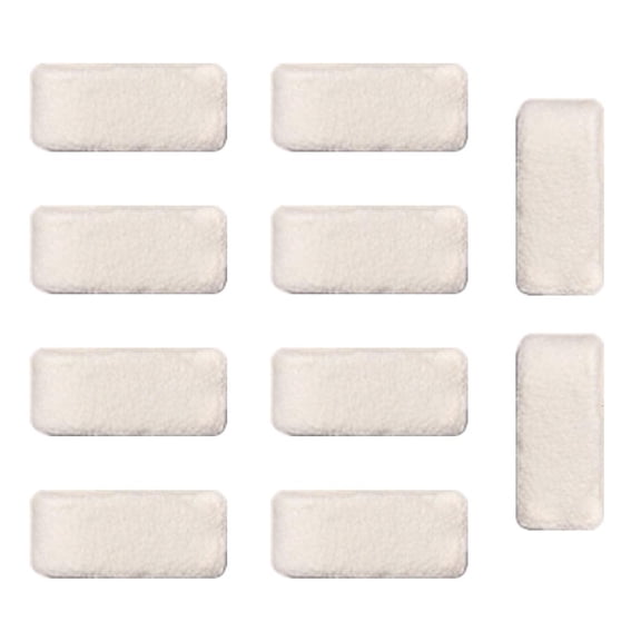 Set of 10 Blanket Fasteners To Prevent Shifting with Plush Fabric and ABS Quilt Cover Holders Clips Duvet Clamps