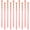 Pink, variant on 10PCS Lash Brushes for Cleansing, Wooden Handle Eyelash Extension Cleansing Brush Shampoo Bath Cleaning Cleanser Supplies Extensions Wood Color -