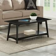 Convenience Concepts Alpine Coffee Table in Driftwood and White Wood Finish