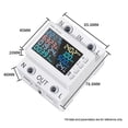 thumbnail image 3 of LCD Digital Energy Meter Electricity Usage Monitor AC170V~270V Power Voltmeter KWS-302WF, 3 of 9