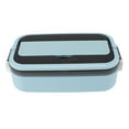 thumbnail image 1 of Bento Box Adult Lunch Box Single Layer 304 Stainless Steel Bento Box Portable Split Bento Box Microwave Food Cintainer for Office Workers, 1 of 8