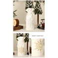 thumbnail image 3 of Billuyoard Funda navideña de felpa para botella de vino, bolsa bordada de copo de nieve con cordón, de comedor, cerveza, fiesta de Navidad, Bar, Kits de decoración para fiestas Dorado Billuyoard HA068791-02, 3 of 6