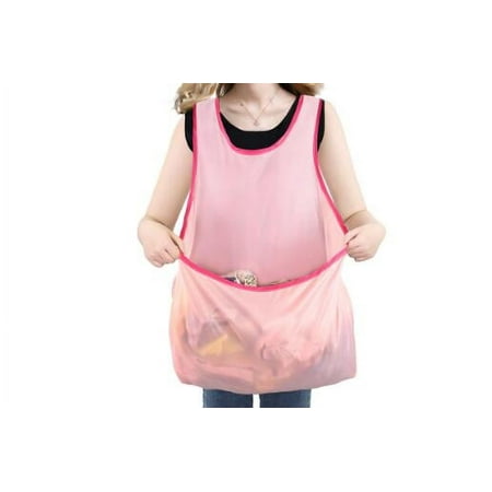 

Clothes Hanging Apron Household Apron with Pocket Adjustable Bib Apron for Wet Clothes