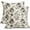 Black Cream, variant on Vintage Floral Pillow Covers 20x20 Inch Set of 2 Rust Brown Orange Retro Country Flower Print Decorative Throw Pillowcases Rustic Farmhouse Outdoor Cushion Cases Decor Seasonal for Sofa Couch Bed