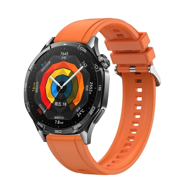 22MM Color Silicone Sports Watch Band, Durable, Comfortable Wear, Universal Compatibility, Multiple Colors for Active Lifestyles