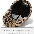 thumbnail image 3 of Gorra de béisbol cálida Sonducket con estampado de leopardo para exteriores, 3 of 6
