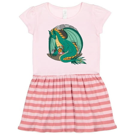 

Inktastic Dragon Princess Gift Toddler Girl Dress