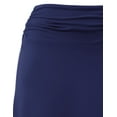 thumbnail image 4 of Doublju Women's Flowy Handkerchief Hemline Midi Skirt (Plus Size Available), 4 of 4