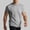 (Casual 84)Dark Gray, variant on Summer T-Shirt for Men Fashion TShirt Casual Tough Guy Outfit Slim Small Collar Base Breathable Top Tees