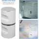 thumbnail image 1 of Perilla de tirador cromada de aleación de aluminio para el hogar, baño, ducha, herrajes para puertas de vidrio, 1 of 2