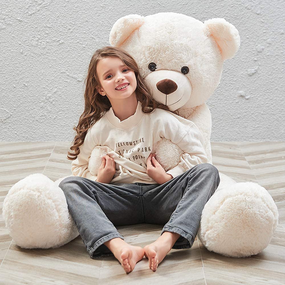 Giant Plush Teddy Bear 55" Stuffed Animal Soft Toy Huge Large Jumbo Gift New 