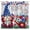 Inkrain-72x72curtain-184, variant on Independence Day Shower Curtain 72 x 72 Inch, Red White Blue Patriotic Fireworks Design, 4th of July Bathroom Decor, Waterproof Fabric Curtain with 12 Hooks