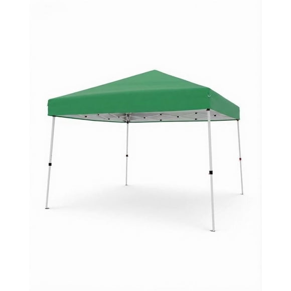 Gazebo plegable 3x3 m impermeable y resistente, altura ajustable, patas inclinadas, paredes de malla, refugio portátil para jardín, terraza, patio y playa, con bolsa de transporte, color verde