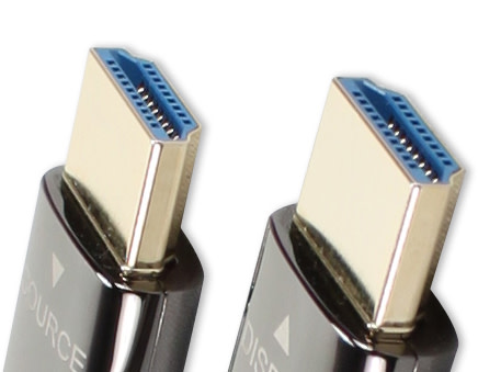 QVS 32.8' Male HDMI to Male HDMI Cable, 18Gbps with Ethernet High Speed