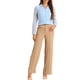 thumbnail image 2 of BLUSA V DE CUELLO DE LENGUA INSPIRADA CHIC PARA MUJER CON MALLA EN EL PANEL Y MANGAS DE LANTERNA, CAMISA ELEGANTE PARA OFICINA TALLA XL AZUL CLARO, 2 of 6