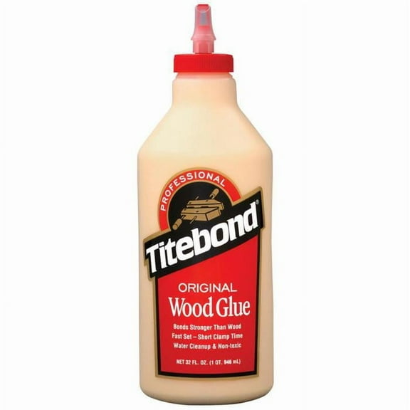 6-Pack of 1 qt Franklin 5065 Titebond Original Wood Glue
