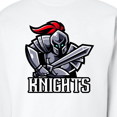 thumbnail image 3 of Inktastic Knights Adult Sweatshirt, 3 of 4
