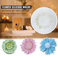 thumbnail image 3 of Flower Silicone Mold for Resin Candle Mold, 3D Valentine's Day Candle Soap Mould Cake Fondant Chocolate Mold Epoxy Casting Resin Mould for Craft Handmade Gift, 3 of 6