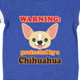 thumbnail image 4 of Inktastic Protected by a Chihuahua Boys or Girls Baby Bodysuit, 4 of 5