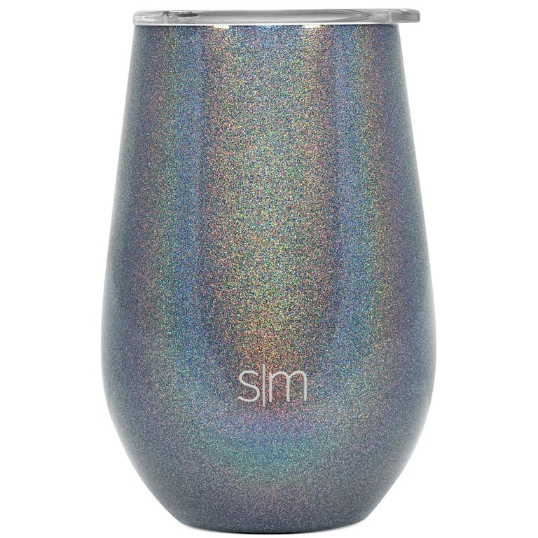 Simple Modern Blue 12oz Spirit Wine Tumbler Cup Mug Lid Stainless