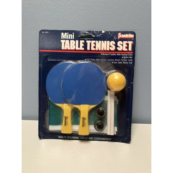 Franklin Ping Pong Paddles 2 Player Table Tennis Set Paddle Kit Sports