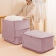 thumbnail image 1 of Storage Containers Qwtwty Compression Quilt Storage Box for Blankets And Bedding Large Capacity Wardrobe Organizer Bag for Clothing Proof Moving And Organization Bag on Clearance, 1 of 6