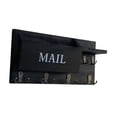 thumbnail image 3 of Elodie Key Holder Wall Mount Key and Mail Holder for Living Room Farmhouse Entryway Black, 3 of 8