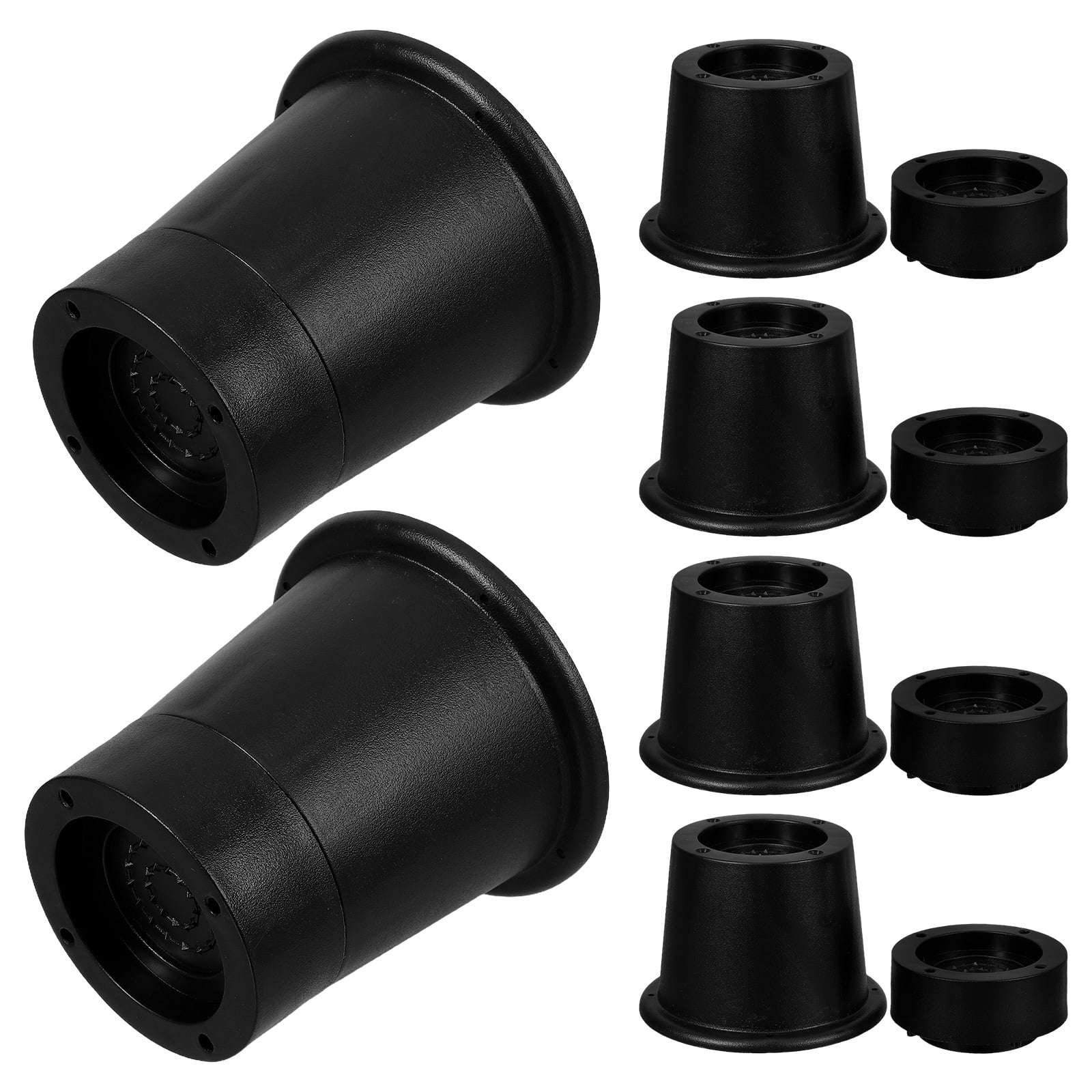 WEUVEB 6-Pack Rubber Feet for Washer Anti- Pads, Furniture Protectors for Sofa, Table, and Appliance Stability