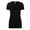 Black, variant on Next Level Women’s CVC Short Sleeve Crew T-Shirt