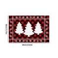 thumbnail image 3 of PEIBang Christmas Bathroom Rugs Christmas Bathroom Decor,Non-Slip Absorbent Red Bath Mat for Bathroom Kitchen Bathtub,16x24 Inches, 3 of 6