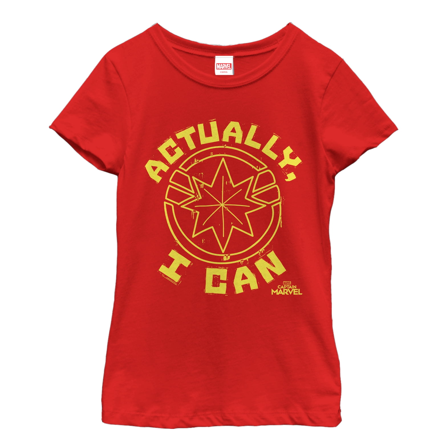 girls captain marvel t shirt