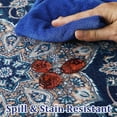 thumbnail image 4 of Yesfashion Area Rugs Washable Large Modern Abstract Living Room Rug Soft Anti Skid Carpets, 4 of 5