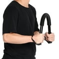 thumbnail image 1 of Muscle Trainer Forearm Strength Arm Trainer Strong Rebound Rubber Handle Carbon Steel Spring Wrist Strength For Fitness Home Workout, 1 of 8