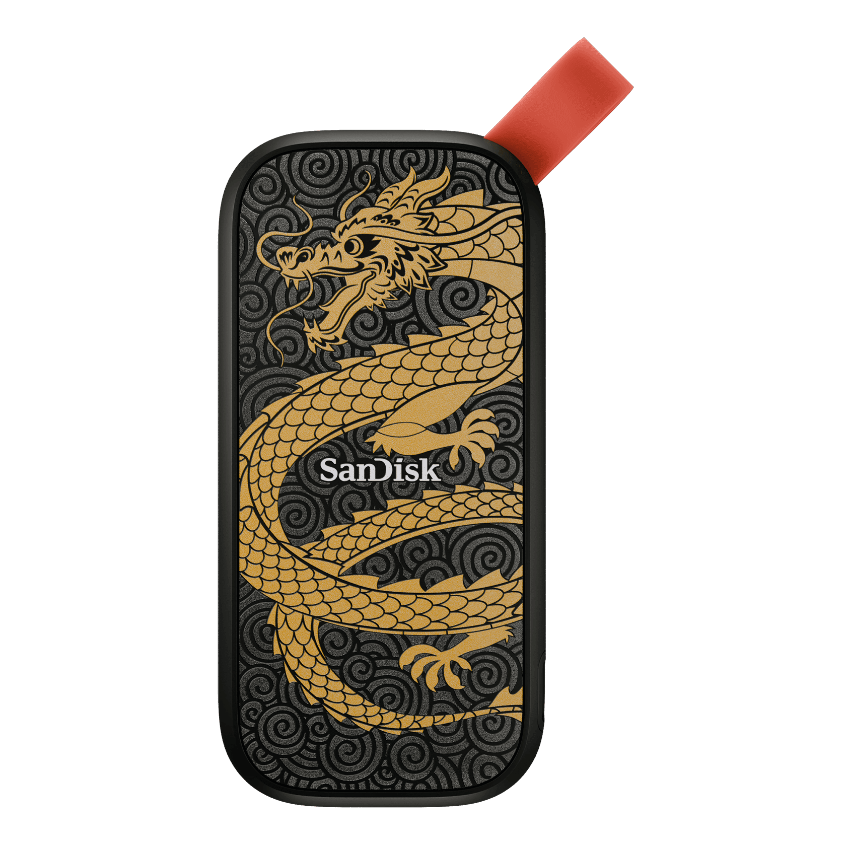 SanDisk 1TB Portable SSD, External Solid State Drive, Dragon Edition - SDSSDE30-1T00-GD25