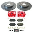 thumbnail image 2 of PowerStop Rear Z23 Evolution Sport Brake Pad and Rotor Kit with Red Powder Coated Calipers Fits: CADILLAC Select Models KC8487, 2 of 3