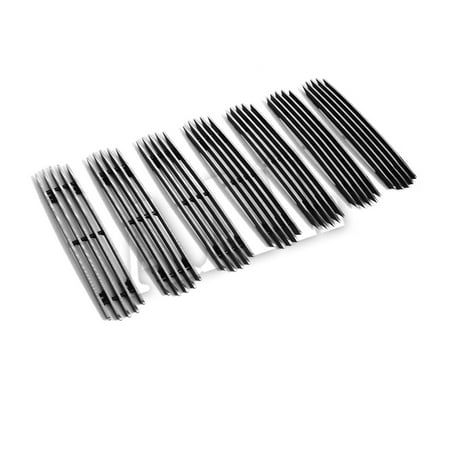 2012 Jk Wrangler - AAL REPLACEMENT BILLET GRILLE / GRILL INSERT For 2007 2008 2009 2010 2011 2012 2013 JEEP JEEP JK Wrangler 7PCS BOLT OVER