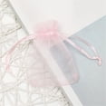 thumbnail image 1 of Yazoeia 100 Pcs Sheer Organza Bags, Wedding Favor Bags with Drawstring, Makeup Organza Favor Bags, Drawstring Net Gift Bags, Jewelry Gift Bags for Party Wedding Gift Return Store, CJC912-166095, 1 of 5