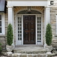 thumbnail image 4 of CAPHAUS 4 FT, 48 Inch Artificial Cedar Tree set of 2, Natural Faux Plants for Outside Planter, UV Resistant, Fake Boxwood Topiary w/ Dried Moss, Artificial Tree Indoor, Outdoor Patio Decor, 4 of 9